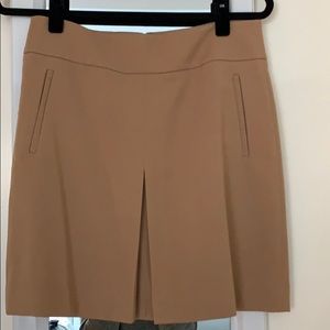 Loft khaki wool skirt